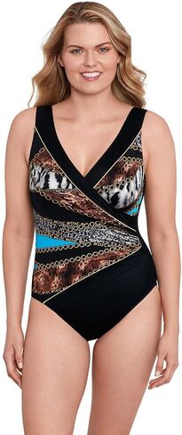 Longitude Women's Swimwear Side Shirred Bandeau One Piece Swimsuit in Saudi Arabia