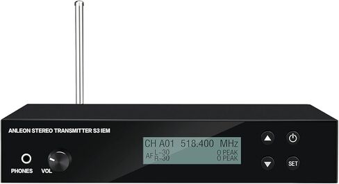 ANLEON S3 Wireless in-Ear Monitor System IEM System 518-554 for Vocalist Keyboardist Guitar Player in Kuwait