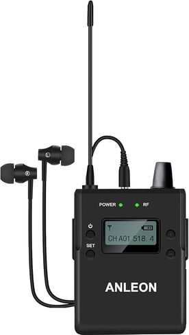 ANLEON S3 Wireless in-Ear Monitor System IEM System 518-554 for Vocalist Keyboardist Guitar Player in Kuwait