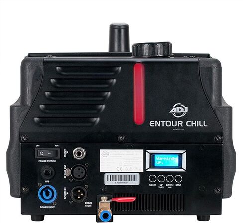 منتجات ADJ Entour Chill 800 وات 1 لتر عالي الإخراج منخفض الكذب DJ Stage Effects FX آلة الضباب مع مؤقت وجهاز تحكم عن بعد و4 لتر من عصير الضباب البيئي in Kuwait