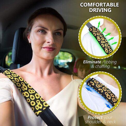 Purple Dragon Print Car Seat Belt Pads Cover for Women Men Seatbelt Pads Soft Comfort Seat Belt Cushion Shoulder Strap for Adults Boys Backpack Straps 2 Packs in Kuwait