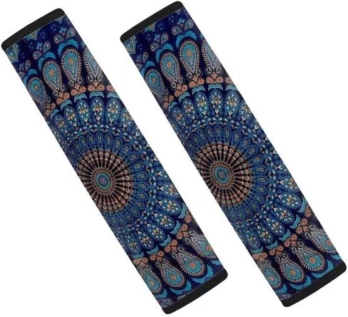 Purple Dragon Print Car Seat Belt Pads Cover for Women Men Seatbelt Pads Soft Comfort Seat Belt Cushion Shoulder Strap for Adults Boys Backpack Straps 2 Packs in Kuwait