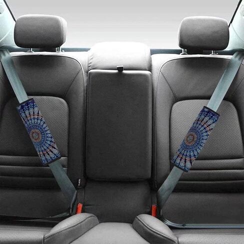 Purple Dragon Print Car Seat Belt Pads Cover for Women Men Seatbelt Pads Soft Comfort Seat Belt Cushion Shoulder Strap for Adults Boys Backpack Straps 2 Packs in Kuwait