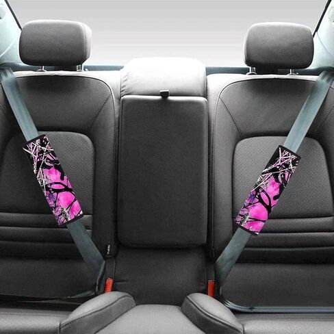 Purple Dragon Print Car Seat Belt Pads Cover for Women Men Seatbelt Pads Soft Comfort Seat Belt Cushion Shoulder Strap for Adults Boys Backpack Straps 2 Packs in Kuwait
