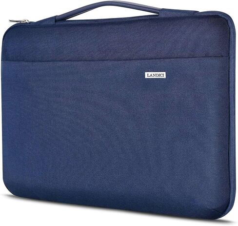 LANDICI Laptop Sleeve Carring Case 15.6 16 Inch,360°Protective Waterproof Computer Cover Bag Compatible with MacBook Air 15,MacBook Pro 15/16 2021,16 Inch Dell Lenovo HP Acer Samsung Notebook,Grey in Saudi Arabia