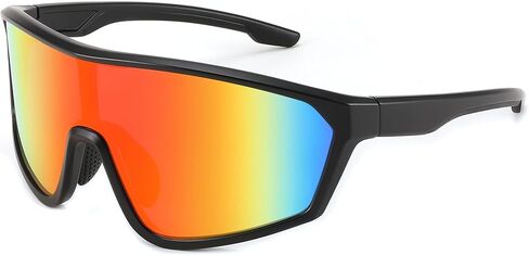 FEISEDY Cycling Sunglasses Men Women, UV400 Protection for Baseball Cycling Sun Glasses Youth 8-12 B0085 in Kuwait