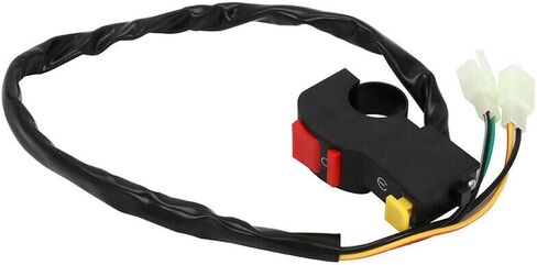 (TM) Universal Handlebar Switch Starter Kill Push ON Off Button for Motorcycle Scooter Pit/Dirt Bikes in Saudi Arabia