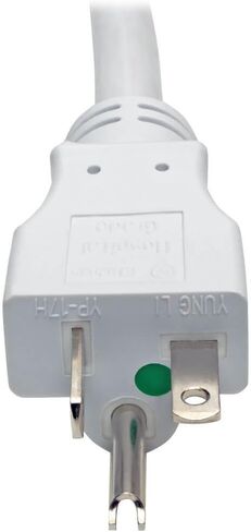 Tripp Lite Medical-Grade Power Strip, 4 15A Hospital-Grade Outlets, 3 ft. Extendable Coiled Cord, UL 1363A (PS-410-HGOEMCC) White in Saudi Arabia