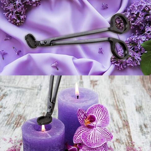 Candle Wick Trimmer, Candle Cutter Stainless, Candle Wick Cutter, Steel Wick Clipper Scissor Candle Tool for You to Safely Remove The Cut Wick, controllable The Candle Flame and Cleaner Burn in Kuwait