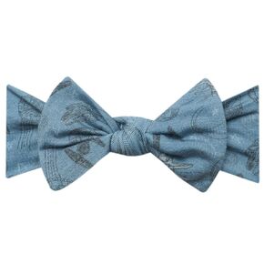 Baby Stretchy Soft Knit Headband Bow "Tatooine™" by Copper Pearl