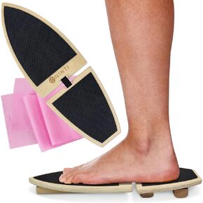 Balance Board, Balance Trainer, Foot Strengthener. Used as Rehabilitation and Physical Therapy Equipment for Stability and Recovery. Foot and ankle strengthener. Balance Board for Adults and Children