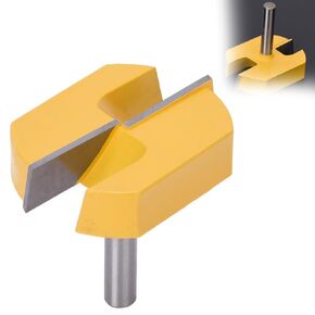 Woodworking Tool, 8x57mm Router Bit Bottom Surface Planing Woodworking Milling Cutter for Woodworking Cutting Diameter