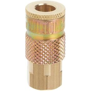 Milton (785) 1/4" FNPT Female T-Style Air Compressor Quick Connect Fitting Coupler