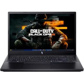 acer Nitro V Gaming Laptop, 15.6" FHD IPS Display, 144Hz, AMD Ryzen 5 7535HS, 6 Cores, GeForce RTX 4050, 16GB DDR5, 512GB SSD, Obsidian Black, Windows 11, BK, Laptop Bag, TWE Mouse Pad & Mouse