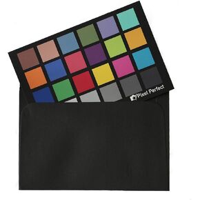 Professional Pixel Perfect Camera Color Correction Card - 18% Gray Balance for Photography & Video – Perfect for DSLR, Mirrorless & Cinematic Cameras, Pack of 2