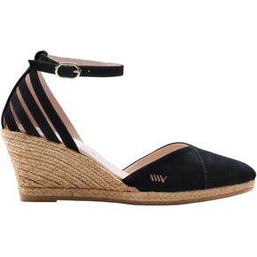 صندل نسائي Viscata Ullastret Espadrille Suede Wedges Spain مصنوع يدويًا بكعب 2 ½ بوصة مع جزء علوي من الجلد السويدي الفاخر ونعل أوسط من الجوت الطبيعي بنسبة 100% لجميع المناسبات: كاجوال، عمل، حفلة in Kuwait