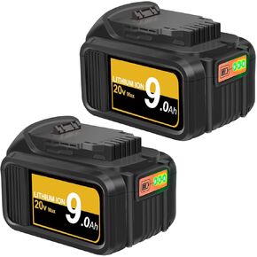 2Packs 7.0Ah Lithium-ion Replacement for Dewalt 20V Max Battery Compatible with Dewalt 20V Battery Series Cordless Power Tools