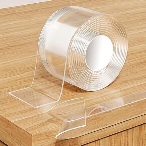 Clear Corner Protectors Edge Protector Strip Corner Protectors Child Safety Trim Bumpers for Door Frame Baseboard Soft Baby Corner Guards -2 inch x16.4ft