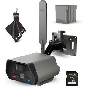 TACTACAM Defend Cellular Security Camera - No WiFi Required - Motion Activated Wireless Camera - Motion Detection - Includes Rechargeable Battery, SD Card, and Microfiber Cleaning Cloth