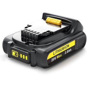 20V Battery Replacement for Dewalt Batteries: 2Packs 6Ah Lithium-ion Bateria Compatible with DCB200 DCD DCF DCG Series Cordless Power Tools