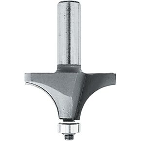 Makita 733120-4A Router Bit 5/16-Inch Corner Round, 2 Flute, 1/4-Inch SH, C.T.