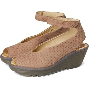 FLY London Women's Yala376fly Perf Wedge Sandal