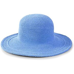 San Diego Hat Company Women's Cotton Crochet 4 Inch Brim Floppy Hat