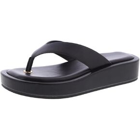 منصة Trufox للسيدات Flip Flops Wedge Sandals مريحة وسادة ناعمة على شاطئ الصيف ثونغ