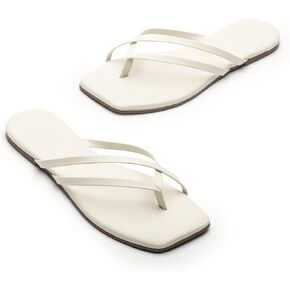 TKEES TEKES Square Toe Liri Flip-Flop