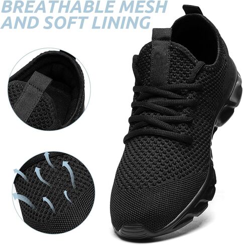 Running Womens Shoes Fashion Walking Sports Gym Tennis Breathable Slip on Ladies Non Slip Lightweight Jogging Sneakers in Kuwait