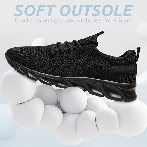 Running Womens Shoes Fashion Walking Sports Gym Tennis Breathable Slip on Ladies Non Slip Lightweight Jogging Sneakers in Kuwait