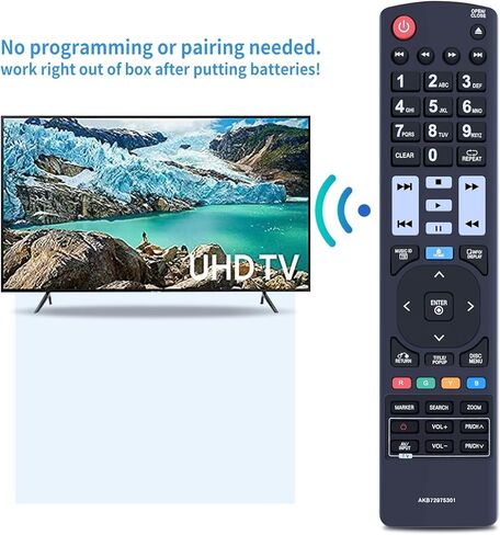 AKB74095511 Replace Remote Control for LG SoundPlate Home Theater System S45A1-D LAB540W S54A2-D LAB550W LAD650W LAB550H in Kuwait