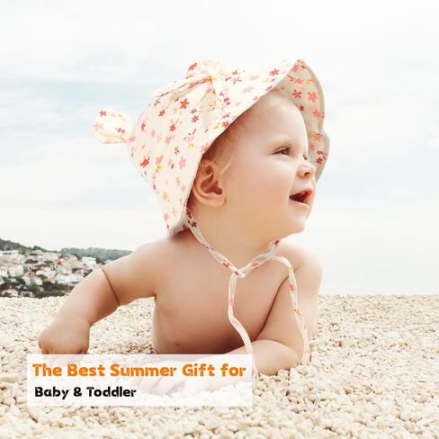 Baby Summer Sun Hat Infant Boys Girls Outdoor Breathable Hat Toddler Medical Cotton Yarn Bucket Hats in Saudi Arabia