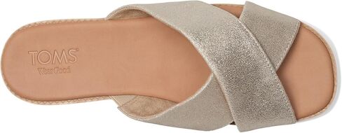 TOMS Women's Mae Crossover Flat Sandal in Saudi Arabia