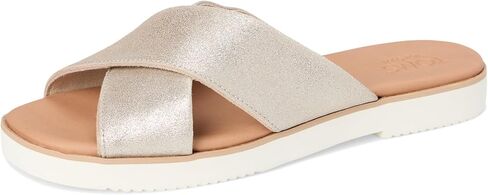 TOMS Women's Mae Crossover Flat Sandal in Saudi Arabia