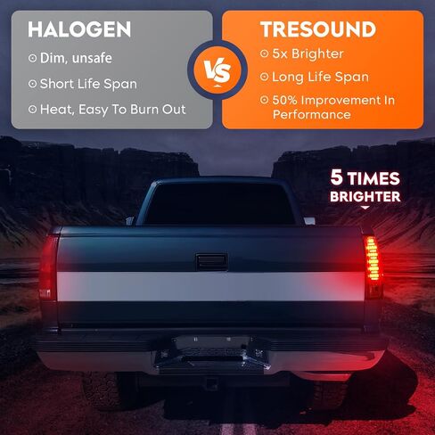 الضوء الخلفي + مصباح شحن الفرامل الثالث لسيارة Chevy Silverado 1500 2500 03-06، GMC Sierra 1500 2500 3500 & 1500 2500 HD 04-06، 1500 3500 Classic & 1500 2500 HD Classic 07، مصباح إيقاف التثبيت العالي الثالث، 19169005 in Kuwait