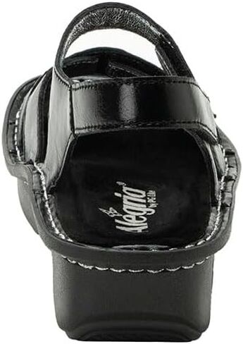 Alegria Women Kelsi Cross Strap Adjustable Leather Sandal in Kuwait