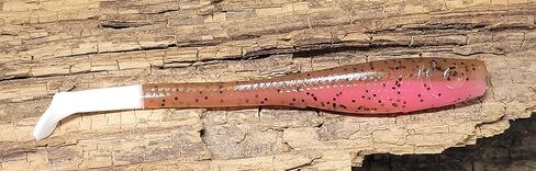 4-1/2" Salt Water Paddle Tail Swimbaits - 8-Pack, Howell's Strawberry Wine in Saudi Arabia