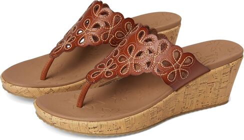 Skechers Women's Beverlee-Summer Spirit Wedge Sandal in Saudi Arabia