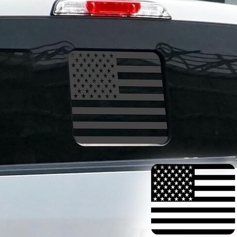 ملصق علم الولايات المتحدة الأمريكية للنافذة الخلفية للشاحنة، ملصق وملصق للسيارة، ملصق أمريكي للنافذة الوسطى الخلفية لشاحنة الالتقاط، شارات النافذة الخلفية للشاحنة لدودج رام 2009-2024 (TZ22) in Kuwait