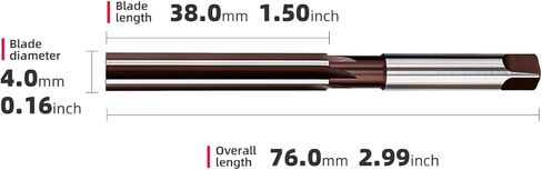 18 ملم يدوية Reamer H8 فتحة مستقيمة ، حفر تجديد متري للمعادن ، 1pcs ، drinyoung (18 ملم) in Kuwait