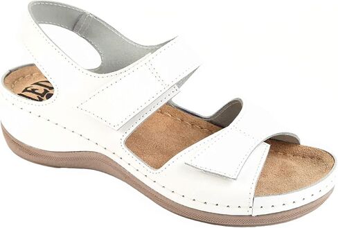 تشريحي 410 نساء من الجلد سيدات الراحة الراحة بغل السقوط شرائح Slippers الأحذية in Kuwait
