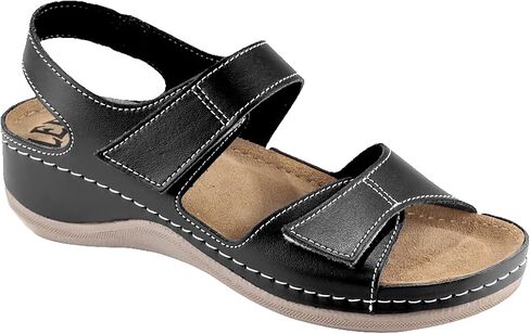 تشريحي 410 نساء من الجلد سيدات الراحة الراحة بغل السقوط شرائح Slippers الأحذية in Kuwait