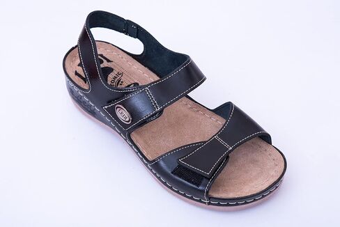 تشريحي 410 نساء من الجلد سيدات الراحة الراحة بغل السقوط شرائح Slippers الأحذية in Kuwait