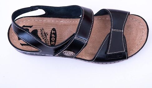 تشريحي 410 نساء من الجلد سيدات الراحة الراحة بغل السقوط شرائح Slippers الأحذية in Kuwait
