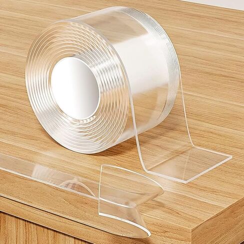 Clear Corner Protectors Edge Protector Strip Corner Protectors Child Safety Trim Bumpers for Door Frame Baseboard Soft Baby Corner Guards -2 inch x16.4ft in Saudi Arabia