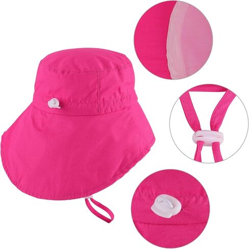 Children's Outdoor Sun Hats for Boys and Girls, Sun Hats for Fishermen, Suitable for Children Aged 1-5 Years Old in Saudi Arabia