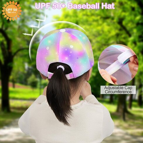 Toddler Baseball Hat 2PCS Baby Baseball Cap for Infant Adjustable Canvas Cap Kids Sun Hat for Boys and Girls in Kuwait