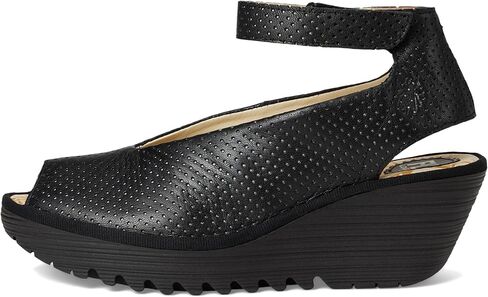 Fly London Women's Yala376fly Perf Wedge Sandal in Kuwait