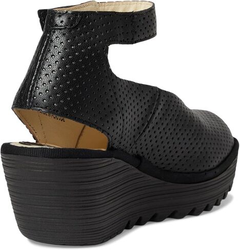 Fly London Women's Yala376fly Perf Wedge Sandal in Kuwait